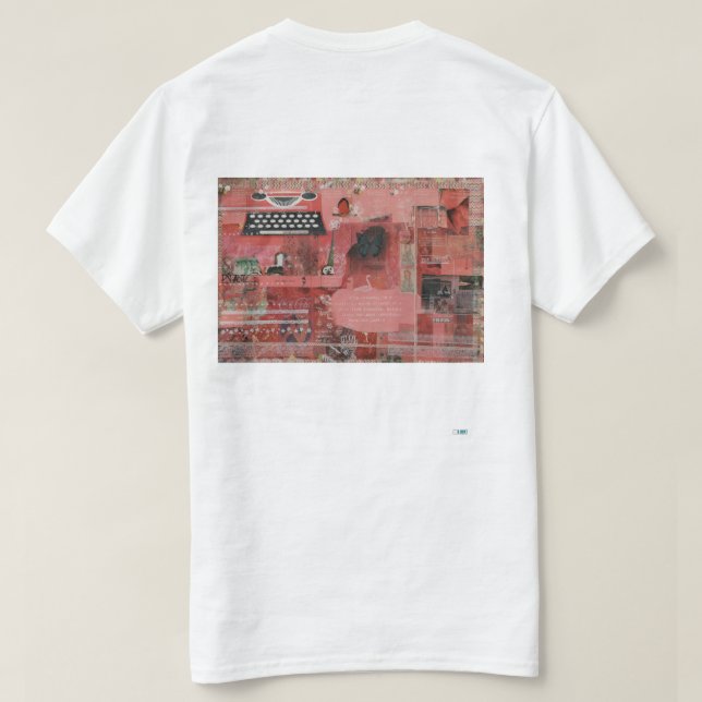 Skriv in red – Baksida  T Shirt (Design baksida)