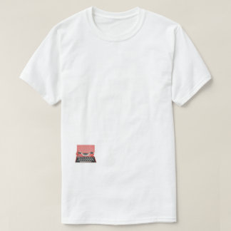 Skriv in rött Lägre T Shirt