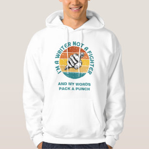 SKRIV INTE EN FIGHTER-författare NaNoWriMo Hoodie