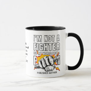 SKRIV INTE EN FIGHTER-författare NaNoWriMo Mugg
