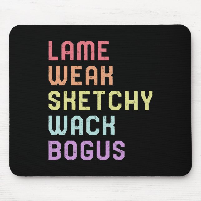 Skriv Language Lame Weak ASL Slang Tee Döv Awarene Musmatta (Framsidan)