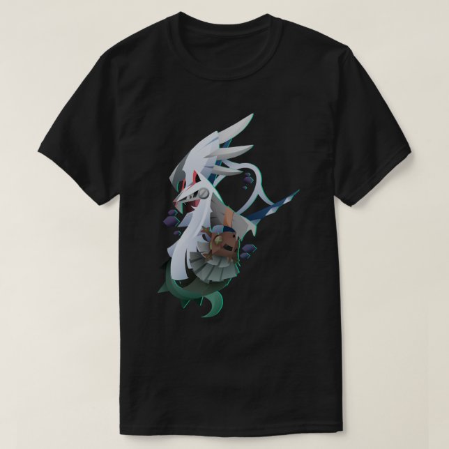 Skriv Null och Silvally.png T Shirt (Design framsida)