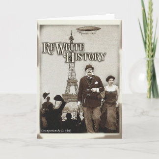 Skriv om hälsningskort för historik kort