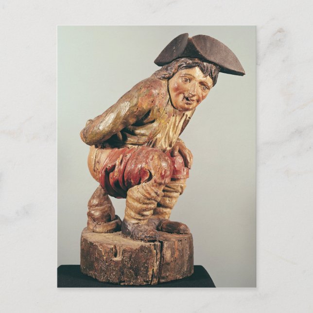 Skriv på en kryddhandelsbutik vykort (Framsida)