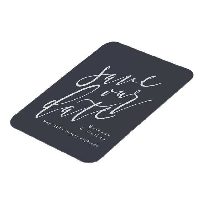 SKRIV SPARA VÅRT DATUM MAGNET (Vänstra Sidan)