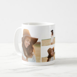 Skriv studenten vin för multifoto kaffemugg