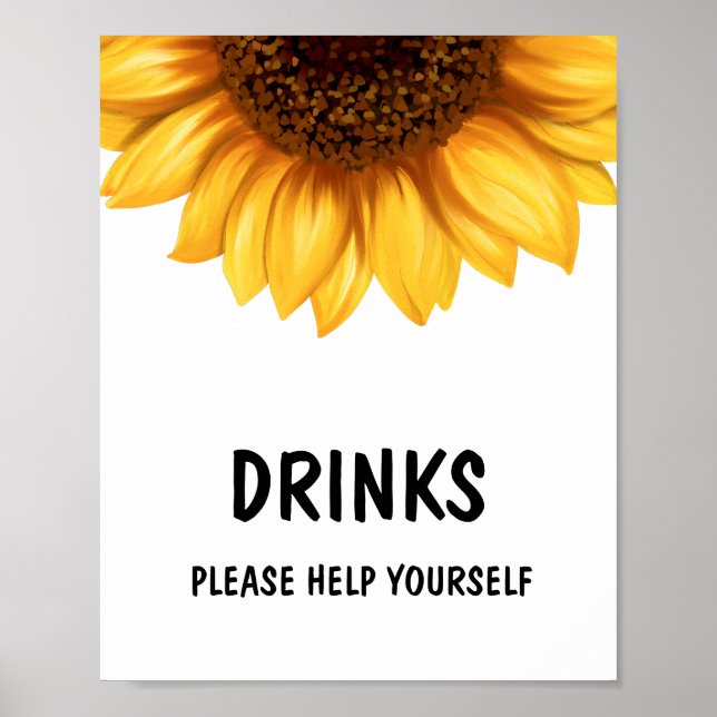 Skriv under Poster för blomma, babykläder. (Framsidan)