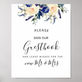 Skriv under vår gästbok poster