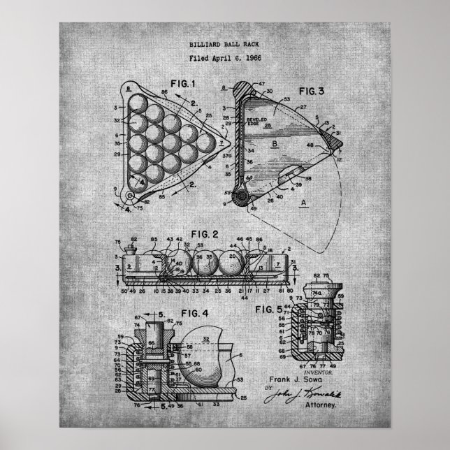 Skriv ut 9 miljarder Boll-rack i Bassäng-rumsdekal Poster (Framsidan)
