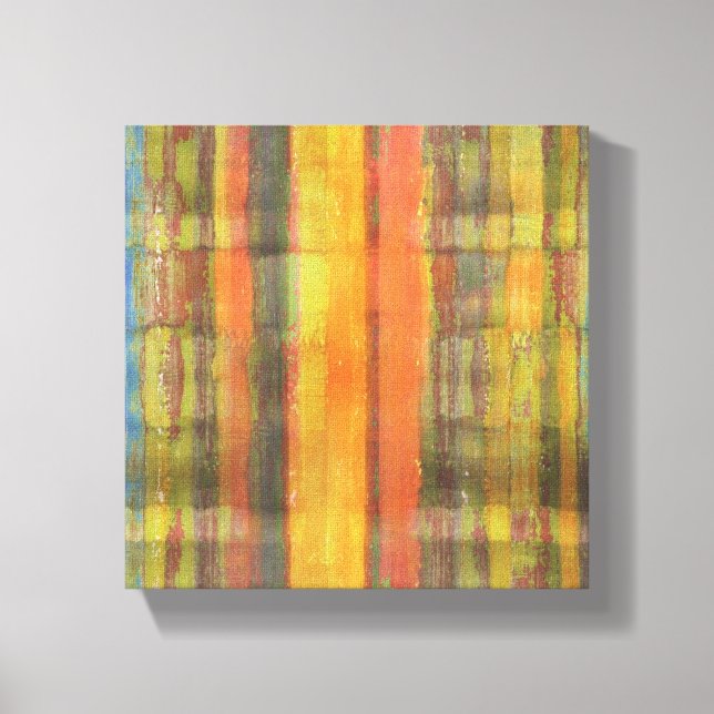 Skriv ut abstrakt Art Wrapped Canvas (Framsida)