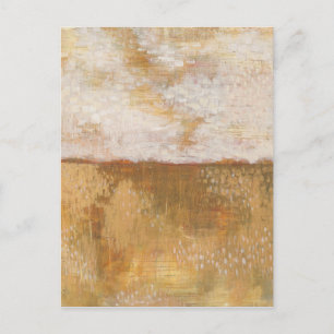 Skriv ut Abstrakten Amber Horizon Melissa Averin Vykort