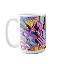 Skriv ut Abstrakten Färg Play