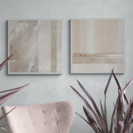Skriv ut Abstrakten Minimalistisk geometrisk Neutr