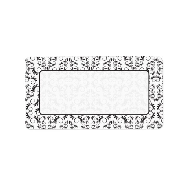 Skriv ut Adress hemma för inbjudningskuvert Adressetikett (Framsidan)