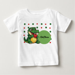 Skriv ut Alligator Apple T Shirt