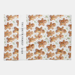 Skriv ut allt-över-Noveltyn för Roligt för peppark Kökshandduk