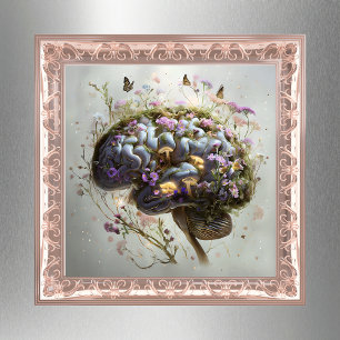 Skriv ut Anatomiskt Brain Art Poster