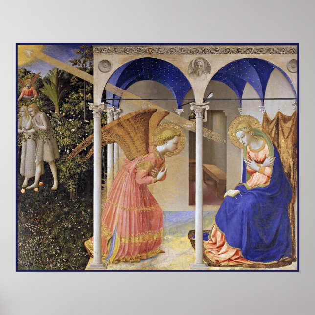 Skriv ut: Anmälan från Fra Angelico Poster (Framsidan)