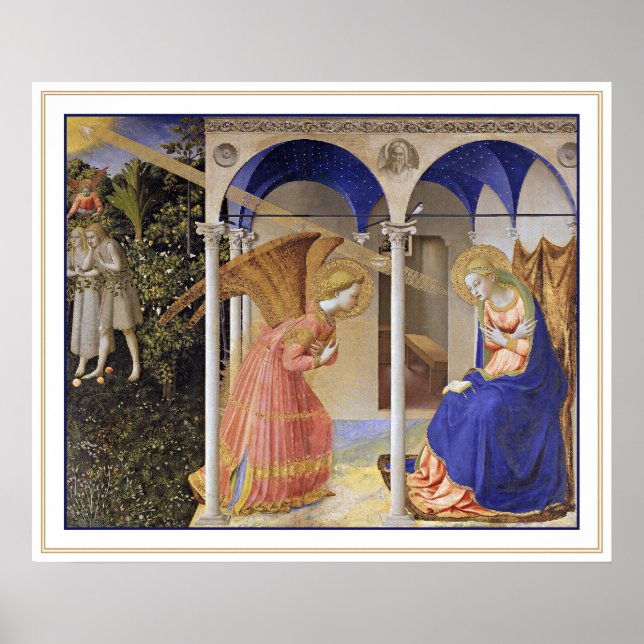 Skriv ut: Anmälan från Fra Angelico Poster (Framsidan)