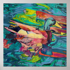 Skriv ut anpassningsbar Art Anka Poster