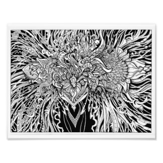 Skriv ut anropad konkoktion fototryck