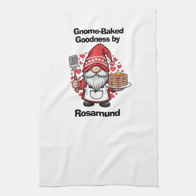 Skriv ut Apron över allt Kökshandduk (Vertikal)