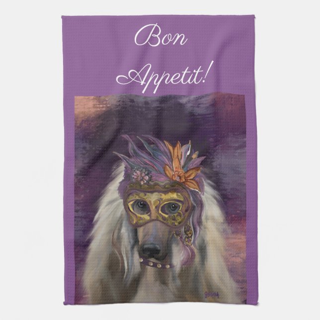 Skriv ut Apron över allt Kökshandduk (Vertikal)