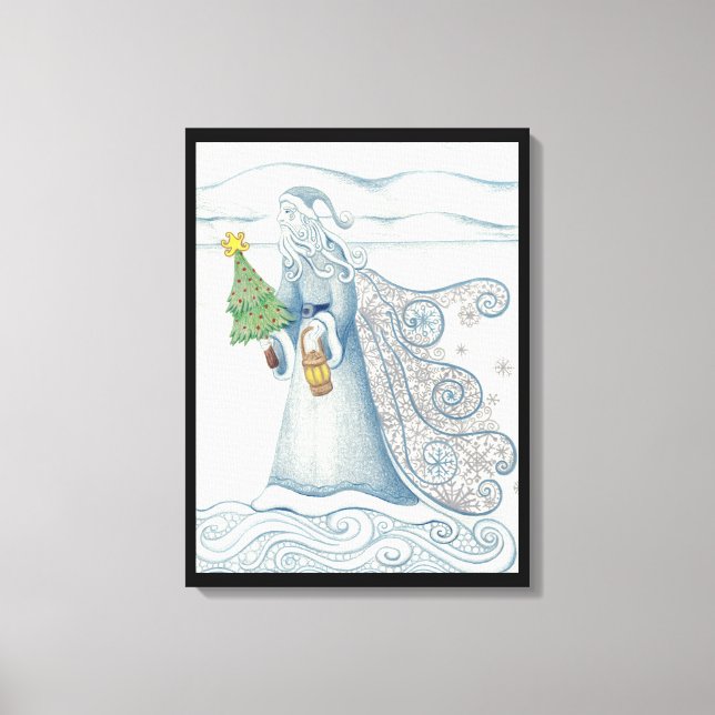 Skriv ut arbetsytan för Winter Wrapped Canvas i fa (Framsida)