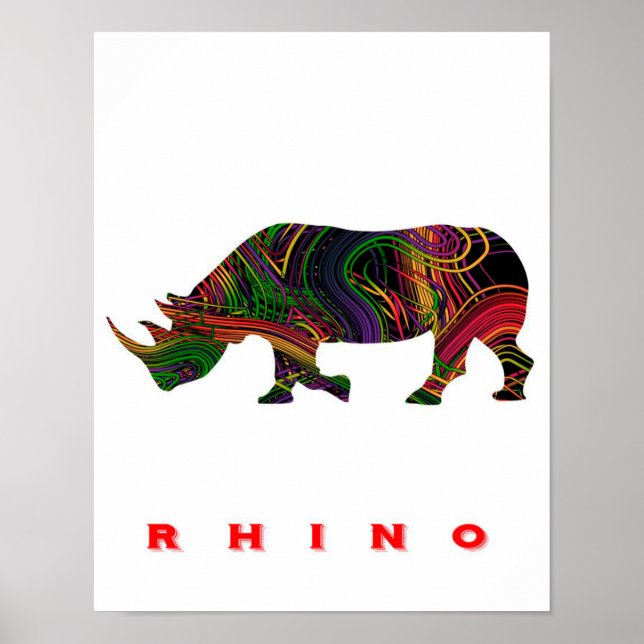 Skriv ut arbetsytans kantkonsdesign poster (Framsidan)