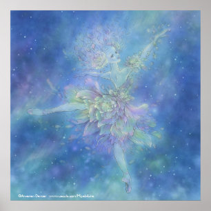 Skriv ut aurora kvadrat poster