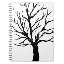 Skriv ut automatiskt Träd Lino Anteckningsbok