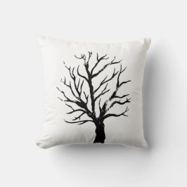 Skriv ut automatiskt Träd Lino Kudde