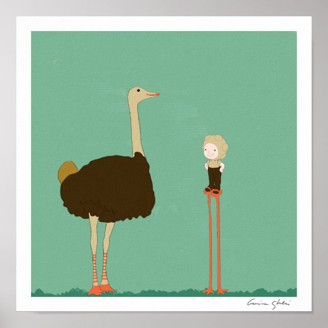 Skriv ut av Cristina Ghelfi Poster (Framsidan)