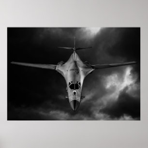 Skriv ut B-1-lansare Poster