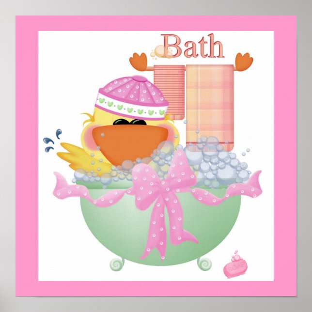 Skriv ut baby Quack-uppsättningar Poster (Framsidan)