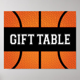 Skriv ut Basketball Party GIFT BORD Poster