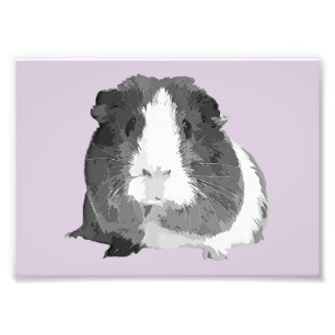 &Skriv ut "Betty" Guinea Gris (Ramar tillgängligt! Fototryck