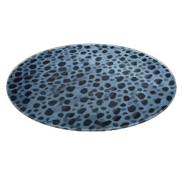 Skriv ut blått och svart fisk