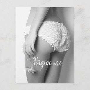 Skriv ut blommiga flickor vykort