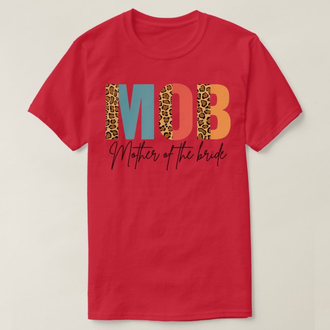 Skriv ut Bröllop Ann i budens mamma T Shirt (Design framsida)