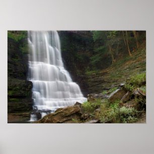 Skriv ut Burgess Falls Poster