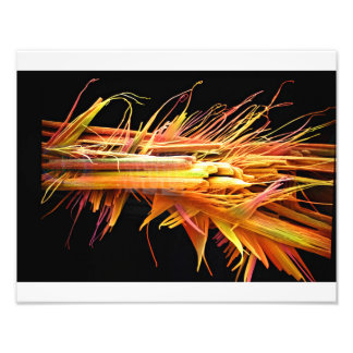 Skriv ut Caffeine Crystals Fototryck