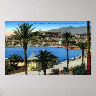 Skriv ut - Cannes, La Croisette Poster