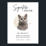 Skriv ut Cat Bröllop Namnteckning Drinks Pub-tecke Poster<br><div class="desc">Den matsnåla sällskapsdjuret bröllop namnteckning dryckesskylten med en cirkel ram för att visa ditt husdjurs bild tillsammans med din namnteckning bröllop-dryck och ditt recept. Utskrivbara skyltar i bröllop är perfektens sätt att skriva ut bröllop-skyltar hemma. Ladda ned den storlek du behöver och skriv ut på ditt lokala kontor eller hemma....</div>