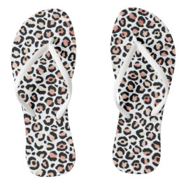 Skriv ut chic Girly Ro Guld Leopard