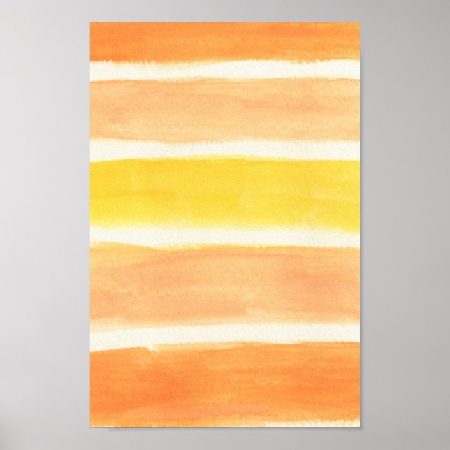 Skriv ut Cream Sickle Rand Art Poster (Framsidan)