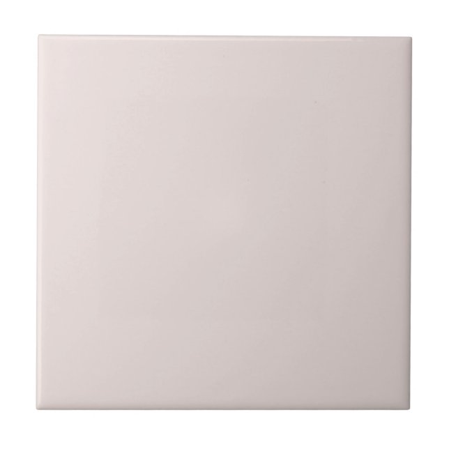 Skriv ut Creamy Coconut Neutralt Solid Färg Kakelplatta (Framsidan)