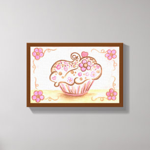 Skriv ut Cupkaka Canvas Art