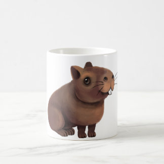 Skriv ut Cute Capybara. Kaffemugg