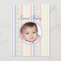 Skriv ut Cute Pastel Baby